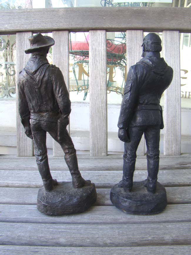 A pair of Horse Soldier bookends made circa 1969 — image 2